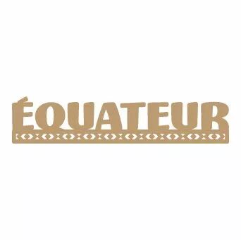 MOT BOIS EQUATEUR