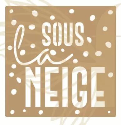MOT BOIS SOUS LA NEIGE