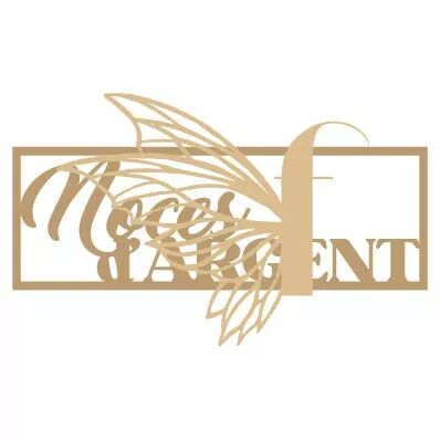 Mot en bois - Noces d\'argent