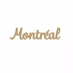 Mot en bois Montr�al