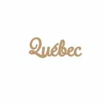 Mot en bois Qu�bec