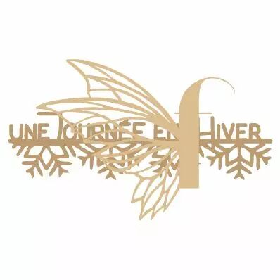 Mot en bois Une journ�e en Hiver