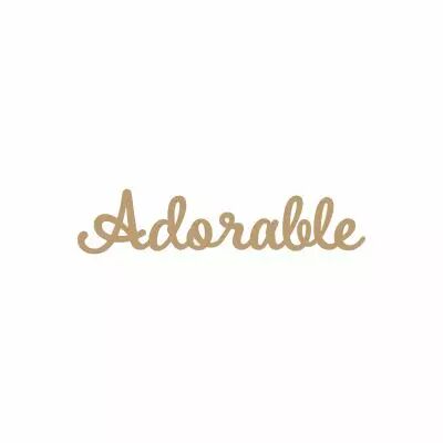 MOT GEANT MDF 3 MM ADORABLE