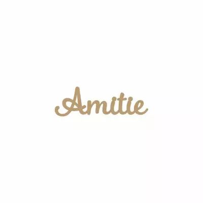 MOT GEANT MDF 3 MM AMITIE