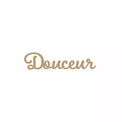 MOT GEANT MDF 3 MM DOUCEUR
