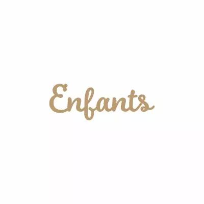 MOT GEANT MDF 3 MM ENFANTS