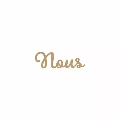 MOT GEANT MDF 3 MM NOUS