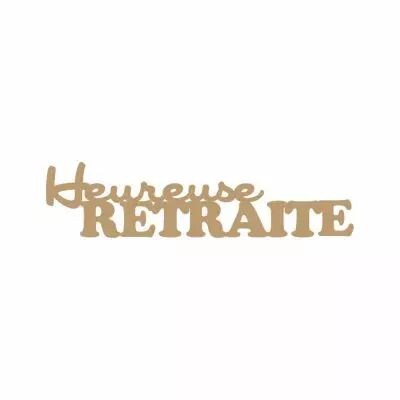 MOT MDF 3 MM HEUREUSE RETRAITE