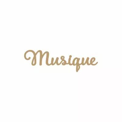 MOT MDF 3 MM MUSIQUE