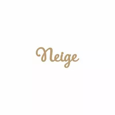 MOT MDF 3 MM NEIGE