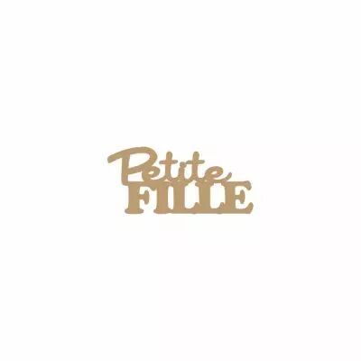 MOT MDF 3 MM PETITE FILLE