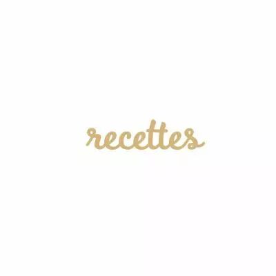 MOT MDF 3 MM RECETTES
