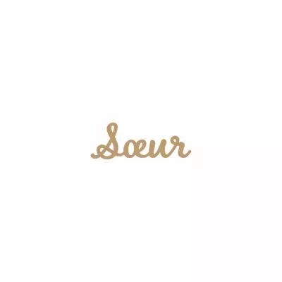 MOT MDF 3 MM SOEUR