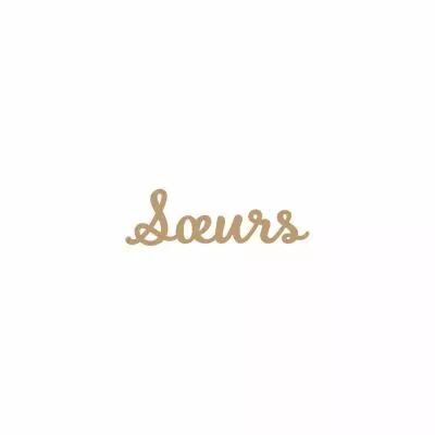 MOT MDF 3 MM SOEURS