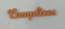 MOT PLEXI 3 MM COMPLICES COULEUR AU CHOIX