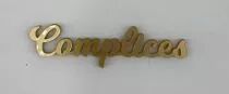 MOT PLEXI 3 MM COMPLICES COULEUR AU CHOIX