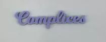 MOT PLEXI 3 MM COMPLICES COULEUR AU CHOIX