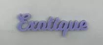 MOT PLEXI 3 MM EXOTIQUE COULEUR AU CHOIX