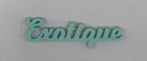 MOT PLEXI 3 MM EXOTIQUE COULEUR AU CHOIX