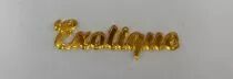 MOT PLEXI 3 MM EXOTIQUE COULEUR AU CHOIX
