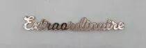 MOT PLEXI 3 MM EXTRAORDINAIRE COULEUR AU CHOIX
