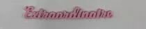MOT PLEXI 3 MM EXTRAORDINAIRE COULEUR AU CHOIX