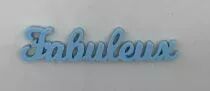 MOT PLEXI 3 MM FABULEUX COULEUR AU CHOIX