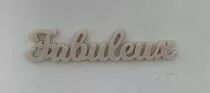 MOT PLEXI 3 MM FABULEUX COULEUR AU CHOIX