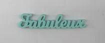 MOT PLEXI 3 MM FABULEUX COULEUR AU CHOIX