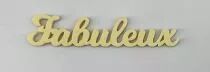 MOT PLEXI 3 MM FABULEUX COULEUR AU CHOIX