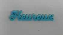 MOT PLEXI 3 MM HEUREUX COULEUR AU CHOIX