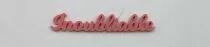 MOT PLEXI 3 MM INOUBLIABLE COULEUR AU CHOIX