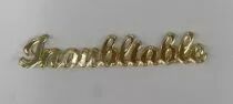 MOT PLEXI 3 MM INOUBLIABLE COULEUR AU CHOIX