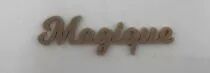 MOT PLEXI 3 MM MAGIQUE COULEUR AU CHOIX