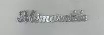 MOT PLEXI 3 MM MEMORABLE COULEUR AU CHOIX