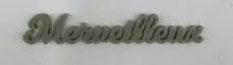 MOT PLEXI 3 MM MERVEILLEUX COULEUR AU CHOIX