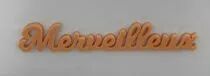 MOT PLEXI 3 MM MERVEILLEUX COULEUR AU CHOIX