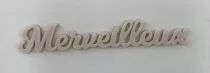 MOT PLEXI 3 MM MERVEILLEUX COULEUR AU CHOIX