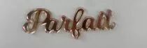 MOT PLEXI 3 MM PARFAIT COULEUR AU CHOIX