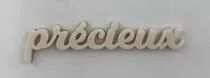 MOT PLEXI 3 MM PRECIEUX COULEUR AU CHOIX