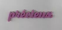 MOT PLEXI 3 MM PRECIEUX COULEUR AU CHOIX