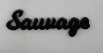 MOT PLEXI 3 MM SAUVAGE COULEUR AU CHOIX