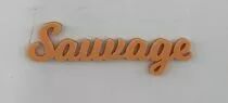 MOT PLEXI 3 MM SAUVAGE COULEUR AU CHOIX