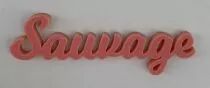 MOT PLEXI 3 MM SAUVAGE COULEUR AU CHOIX