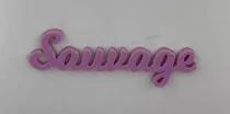 MOT PLEXI 3 MM SAUVAGE COULEUR AU CHOIX