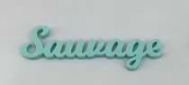 MOT PLEXI 3 MM SAUVAGE COULEUR AU CHOIX