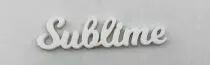 MOT PLEXI 3 MM SUBLIME COULEUR AU CHOIX