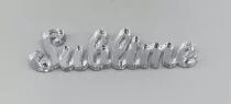 MOT PLEXI 3 MM SUBLIME COULEUR AU CHOIX