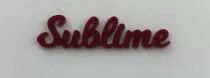 MOT PLEXI 3 MM SUBLIME COULEUR AU CHOIX