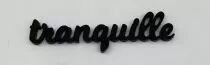 MOT PLEXI 3 MM TRANQUILLE COULEUR AU CHOIX